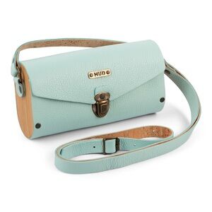 NWT MUD Portugal “Cocoa” Bag in Acqua